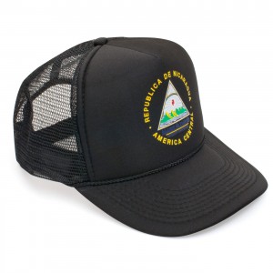 Black Trucker Hat