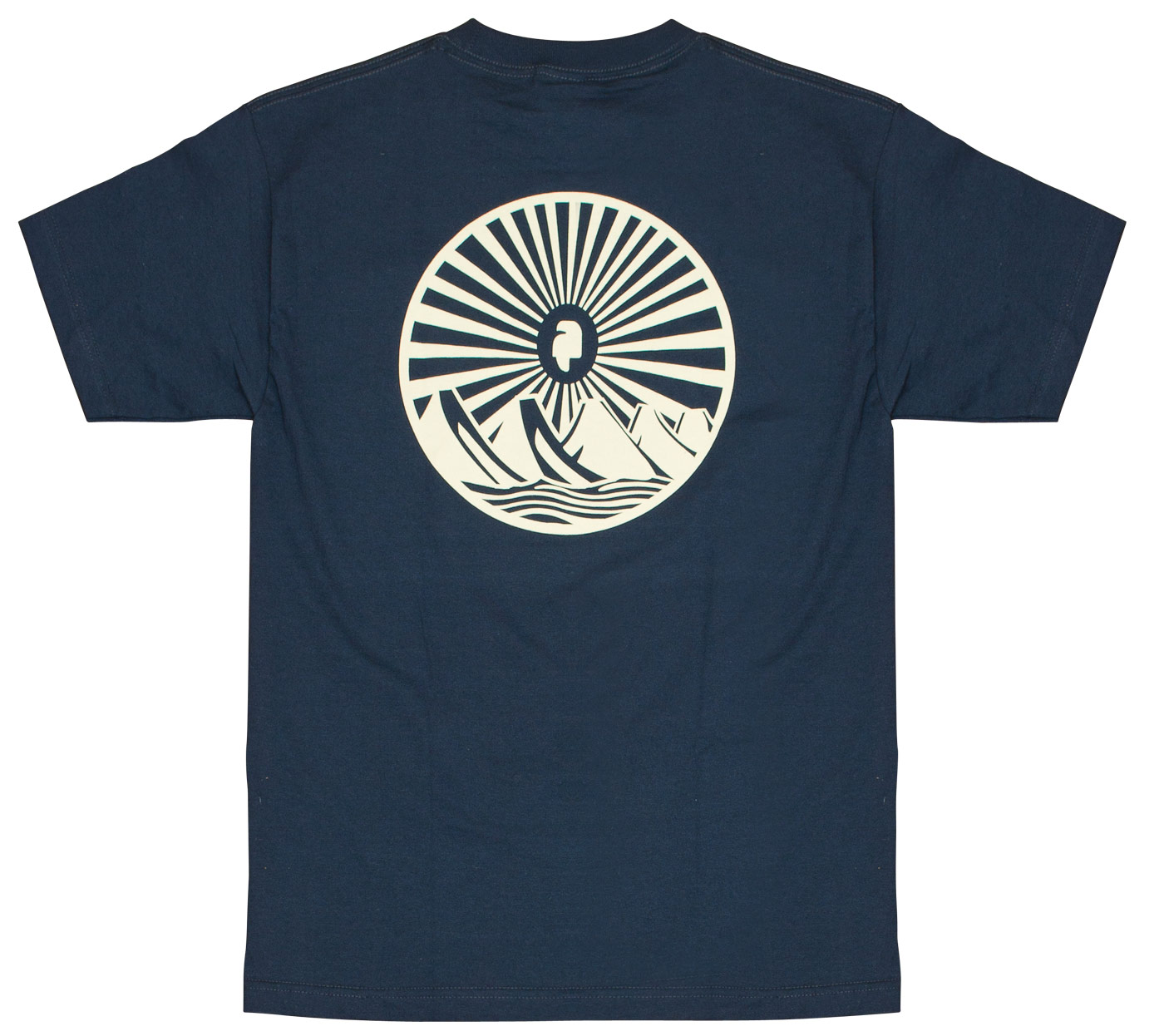 Navy Wordmark Tee